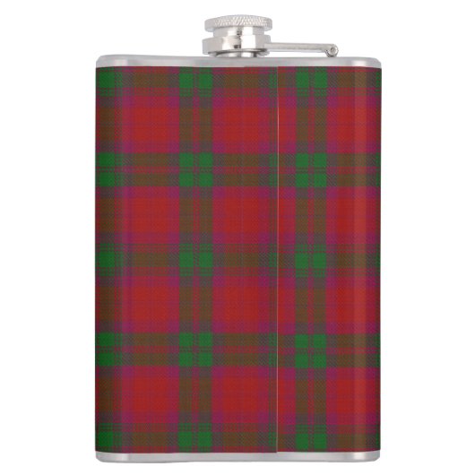 Clan MacNab McNabb Tartan Old Scotland Flask Heupfles (Achterkant)