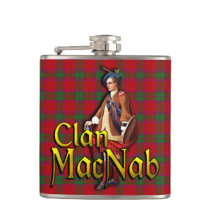 Clan MacNab Old Scotland Flask Heupfles