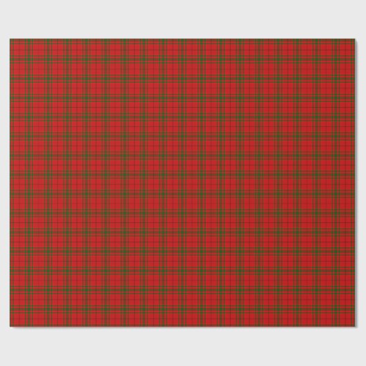 Clan MacNab Tartan Cadeaupapier (Vlak)
