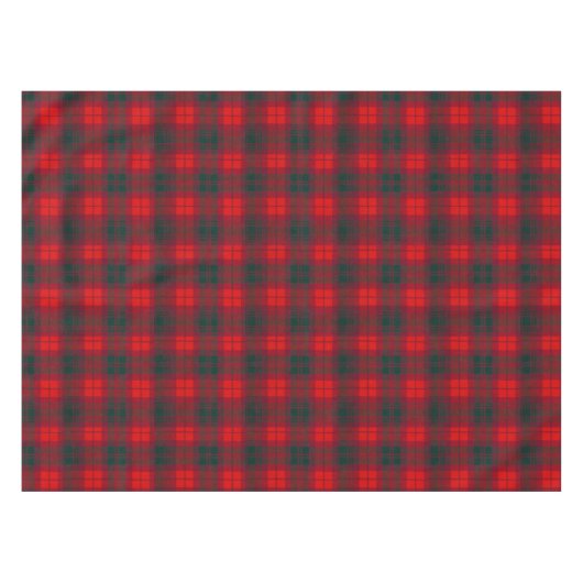 Clan Macnab Tartan Tablecloth Tafelkleed (Voorkant (Horizontaal))