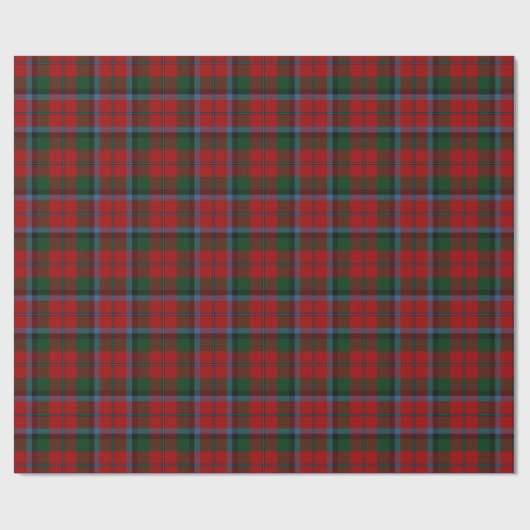 Clan MacNachtan McNaughton Scottish Tartan Cadeaupapier (Vlak)