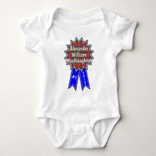 Clan MacNaughton MacNachtan #1 Award Blauwe Lint Romper