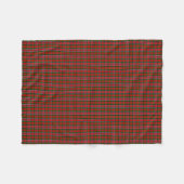 Clan MacNaughton Tartan Fleece Deken (Voorkant (Horizontaal))