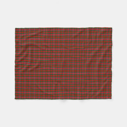 Clan MacNaughton Tartan Fleece Deken (Voorkant (Horizontaal))