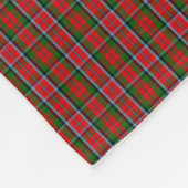 Clan MacNaughton Tartan Fleece Deken (Hoek)