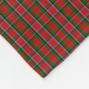 Clan MacNaughton Tartan Fleece Deken