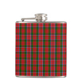 Clan MacNaughton Tartan Heupfles (Voorkant)