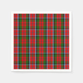 Clan MacNaughton Tartan Servetten (Voorkant)