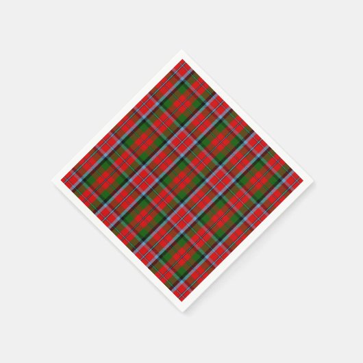 Clan MacNaughton Tartan Servetten (Hoek)