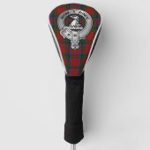 Clan MacNeacail (MacNicol/Nicolson) Crest & Tartan Golfheadcover (Voorkant)