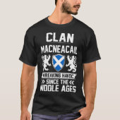 Clan Macneacail Scottish Family Clan Scotland Wrea T-shirt (Voorkant)