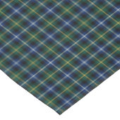 Clan MacNeil Donkerblauw en Groen Schots Tartan Tafelkleed (Gekanteld)