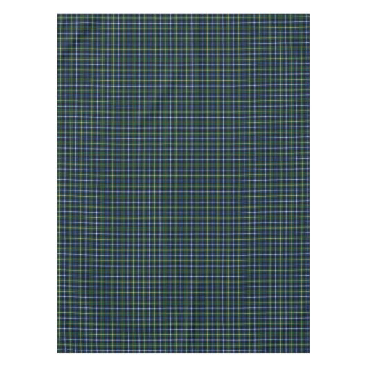 Clan MacNeil Donkerblauw en Groen Schots Tartan Tafelkleed (Voorkant)