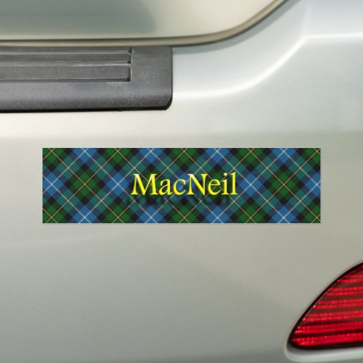 Clan MacNeil Scottish Bumpersticker (Op auto)