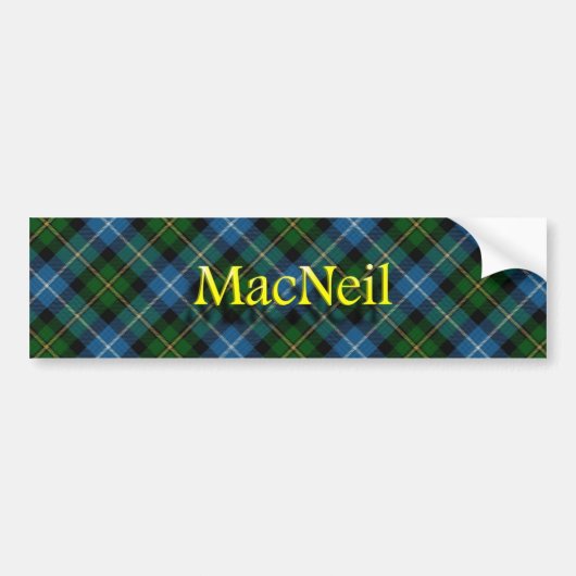 Clan MacNeil Scottish Bumpersticker (Voorkant)