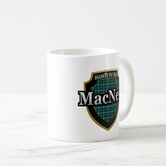 Clan MacNeil Scottish Dynasty Tartan Mokken Cups (Voorkant rechts)