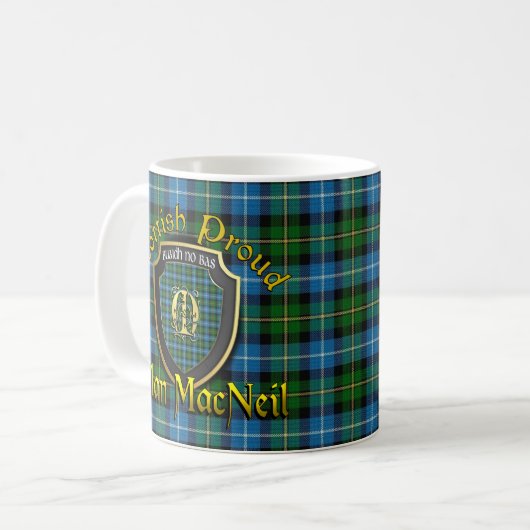 Clan MacNeil Scottish Proud Cups Mokken (Voorkant links)