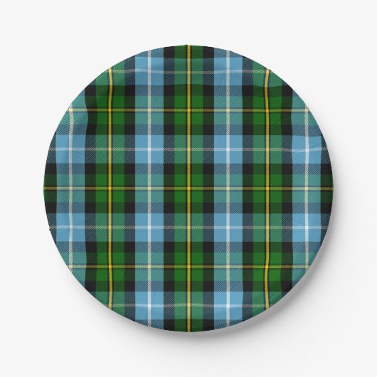 Clan MacNeil Tartan Papieren Bordje (Voorkant)
