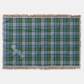 Clan MacNeil Tartan Pset Custom Throw Blanket Deken (Voorkant)