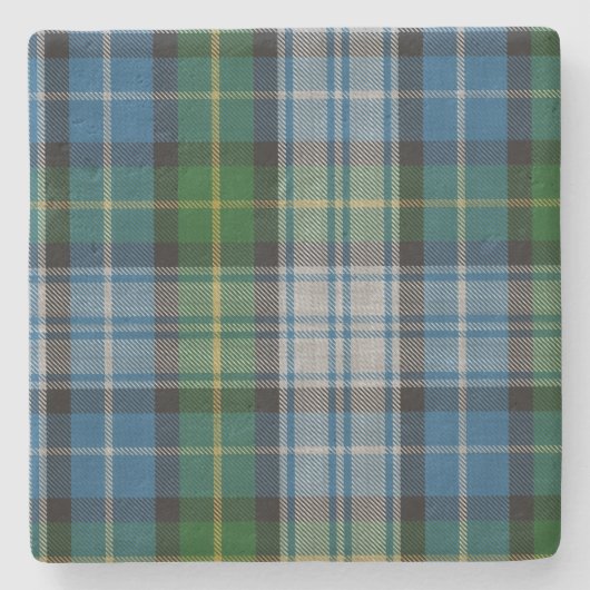 Clan MacNeil Tartan Pset Stone Onderzetter (Voorkant)