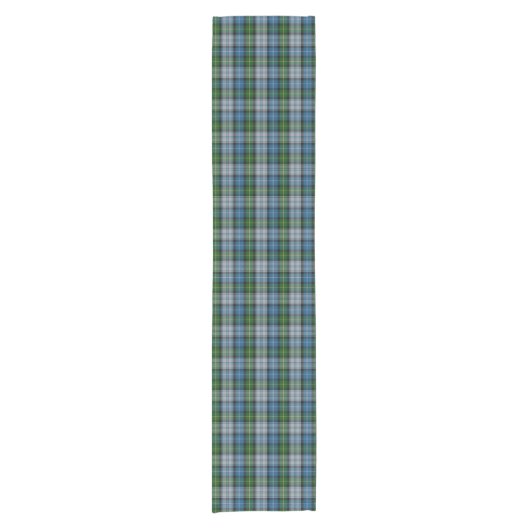 Clan MacNeil Tartan Pset Table Runner Korte Tafelloper (Voorkant)