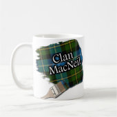 Clan MacNeil Tartan verfborstel Cup Mok (Links)