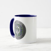 Clan MacNeill over de Mok van Gigha Crest en Tarta (Voorkant links)