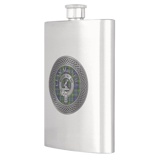 Clan MacNeill van Gigha Crest & Tartan Flask Flacon (Links)