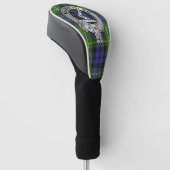 Clan MacNeill van Gigha Crest & Tartan Golfheadcover (Schuin)