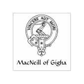 Clan MacNeill van Gigha, Latijnse rubberen stempel (Afrduk)