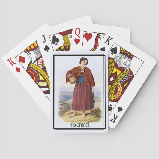 Clan MacNicol Classic Scotland Bicycle Deck Speelkaarten (Achterkant)