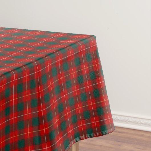 Clan MacPhee Rood en Bos Groen Schots Tartan Tafelkleed (Voorbeeld)