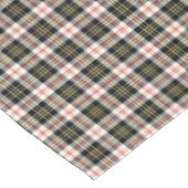 Clan MacPherson Black en White Scottish Tartan Tafelkleed (Gekanteld)