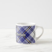 Clan MacPherson Blauw Jurk Tartan Espresso Cup Espresso Kop (Rechts)