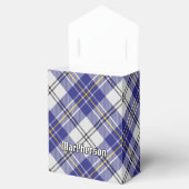 Clan MacPherson Blauw Jurk Tartan Favor Box Bedankdoosjes (Geopend)