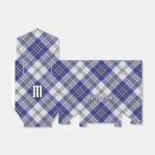 Clan MacPherson Blauw Jurk Tartan Favor Box Bedankdoosjes (Uitgevouwen)