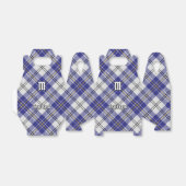 Clan MacPherson Blauw Jurk Tartan Favor Box Bedankdoosjes (Uitgevouwen)