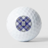 Clan MacPherson Blauw Jurk Tartan Golf Ballen (Voorkant)