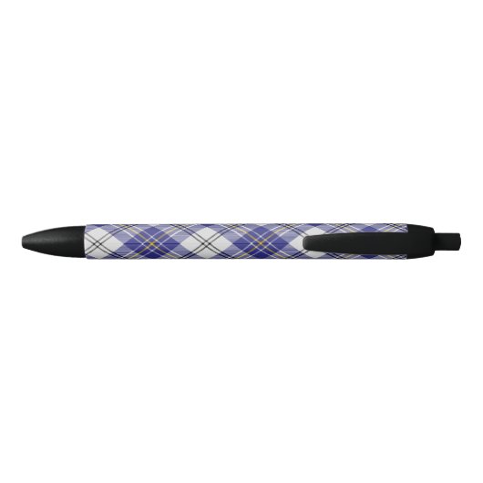 Clan MacPherson Blauw Jurk Tartan Ink Pen (Achterkant)