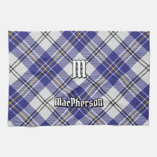 Clan MacPherson Blauw Jurk Tartan Keukenhanddoek