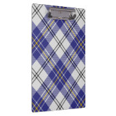 Clan MacPherson Blauw Jurk Tartan Klembord (Rechts)