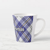 Clan MacPherson Blauw Jurk Tartan Latte Mok (Rechts)