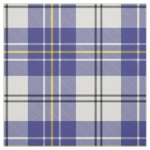 Clan MacPherson Blauw Jurk Tartan Stof