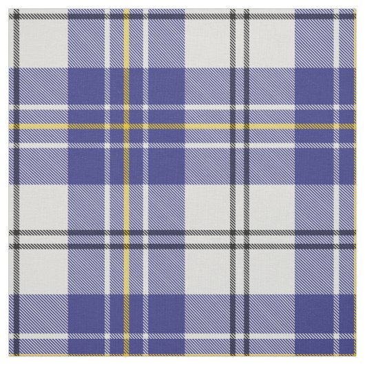 Clan MacPherson Blauw Jurk Tartan Stof (Swatch)