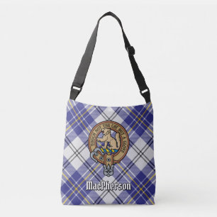 Clan MacPherson Blauwe Jurk Tartan Crossbody Tas