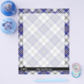 Clan MacPherson Blauwe Jurk Tartan Flyer (Enkel)