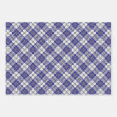 Clan MacPherson Blauwe Jurk Tartan Inpakpapier Vel (Voorkant 3)