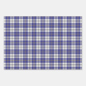 Clan MacPherson Blauwe Jurk Tartan Inpakpapier Vel (Voorkant)