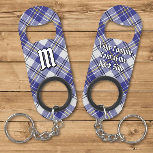 Clan MacPherson Blauwe Jurk Tartan Mini Flessenopener