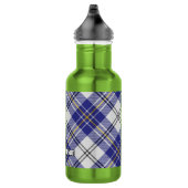 Clan MacPherson Blauwe Jurk Tartan Waterfles (Rechts)